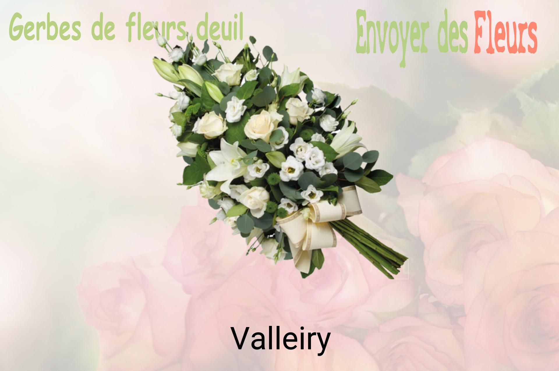 Gerbe de fleurs de deuil livrée à Valleiry